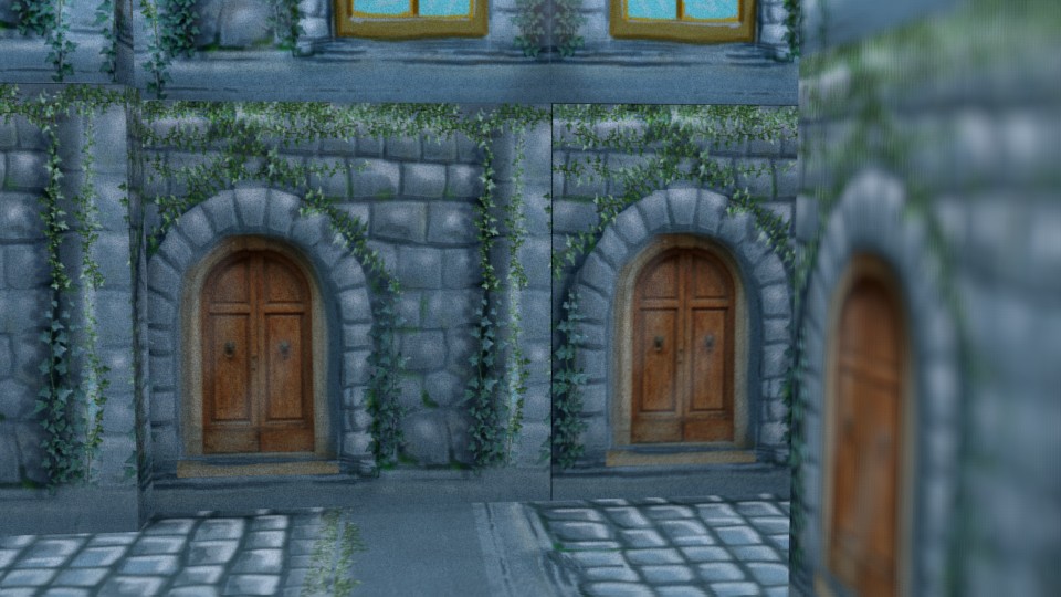 A walk in old stone city street preview image 2